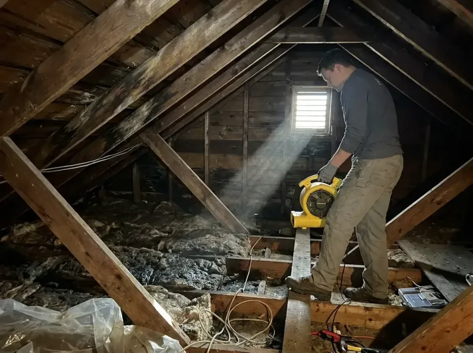 attic-water-damage-drying-proc-007 — frequently asked questions, Emergency Water Extraction & 24/7 Flood Response in Ahoskie…